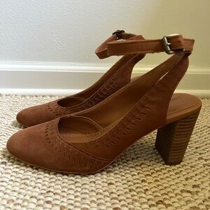 Lucky Brand Kittri Suede Pump Heels